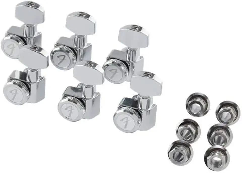 Fender Locking Tuner Set Strat & Tele, 6-in-line, Linkshänder
