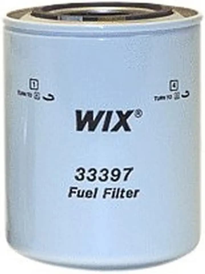 WIX 33397 Fuel Filter Replacement Compatible with Caterpillar, Kato, Kobelco, Mitsubishi (10 Micron)