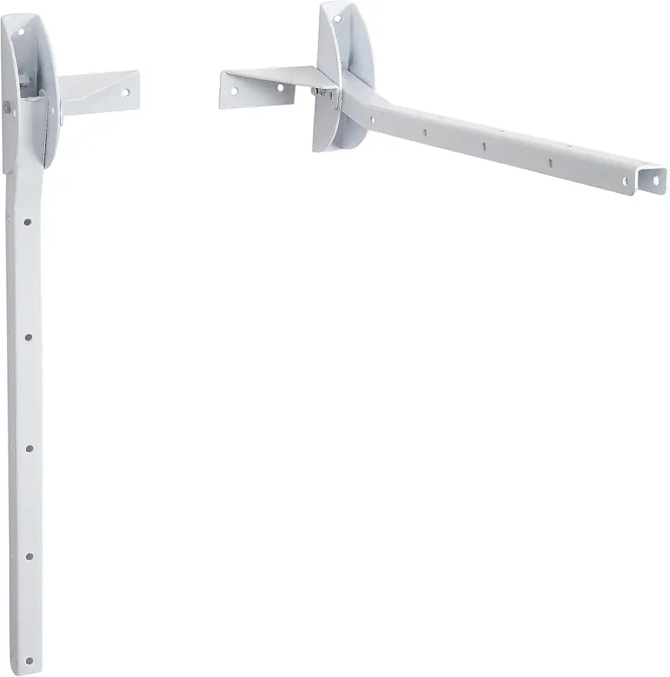Sauvic 89420 Wäscheständer für die Wand, weiß, klappbarer 54 cm.