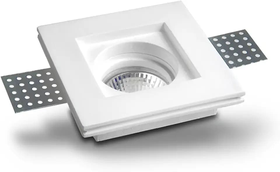 Tür in keramikgips Einbaustrahler quadratisch Slim für abgehängte Decken