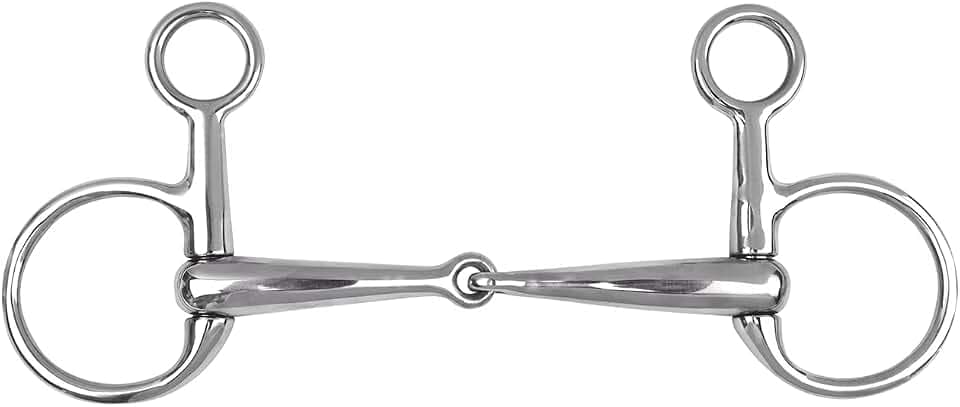 Baucher Gebiss, einfach gebrochen