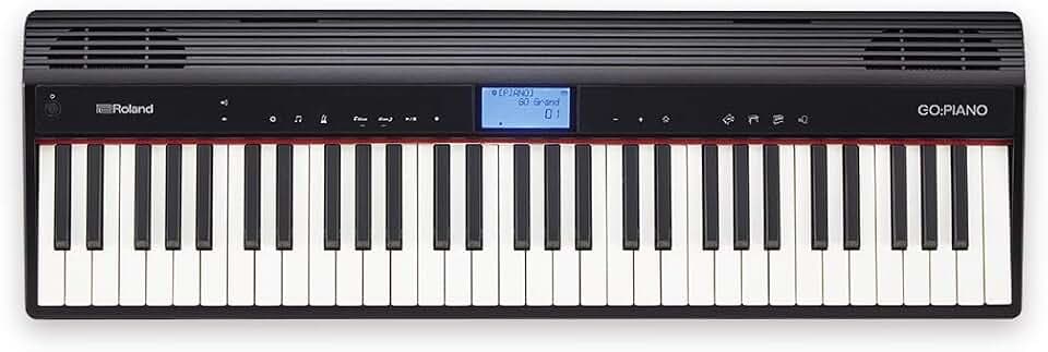 Roland Go:Piano Go-61P Digital Piano, kabellose Smartphone-Verbindung, schwarz