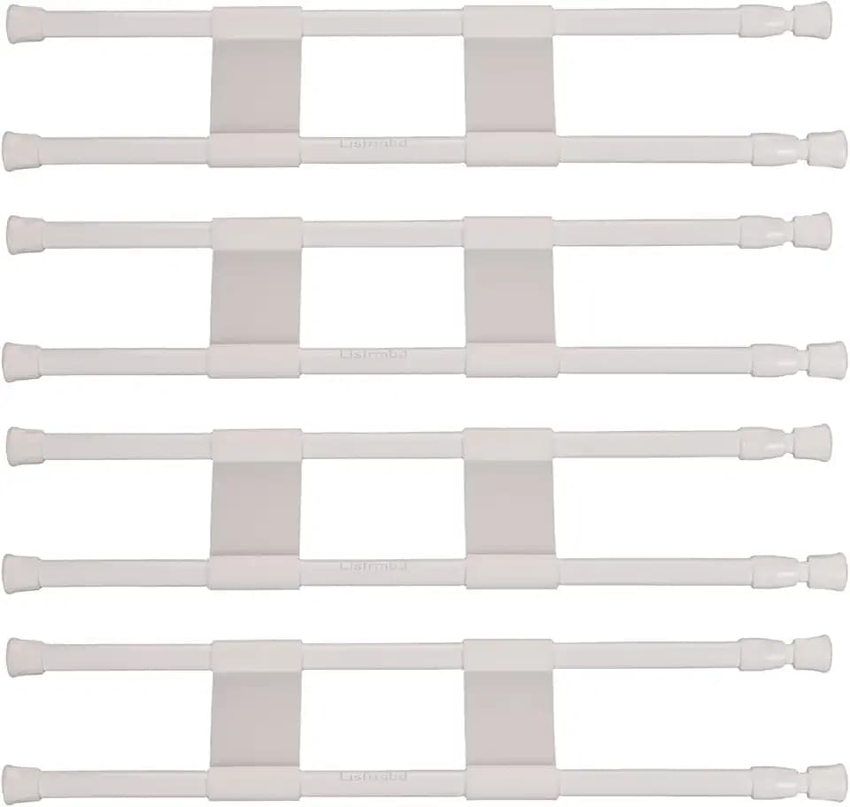 4 Sets Double RV Refrigerator Bars, Refrigerator Tension Rods