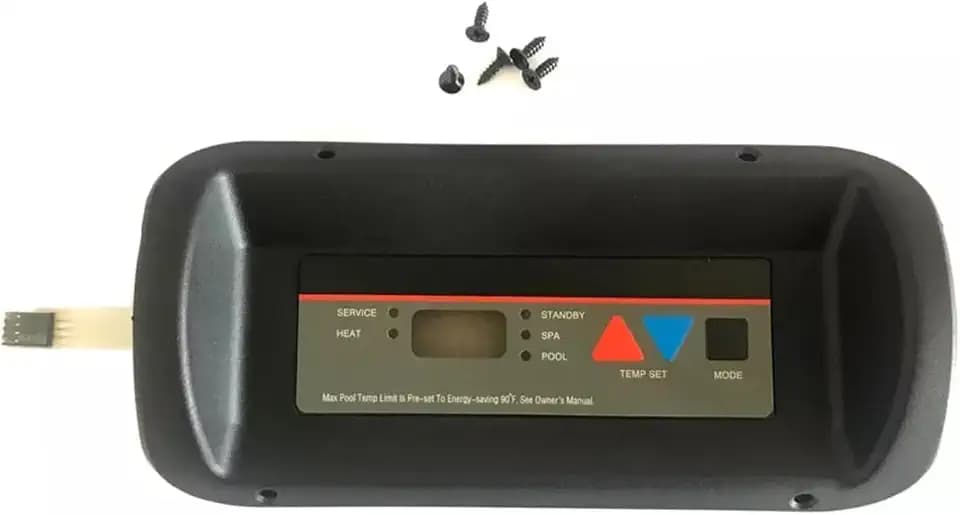 Upgraded FDXLBKP1930 Keypad and Bezel Assembly and IDXL2DB1930 Display Board Compatible with Hayward Universal H-Series Low NOX Pool Heater H150FDN H150FDP H200FDN H250FDN H300FDN H350FDN H400FDN