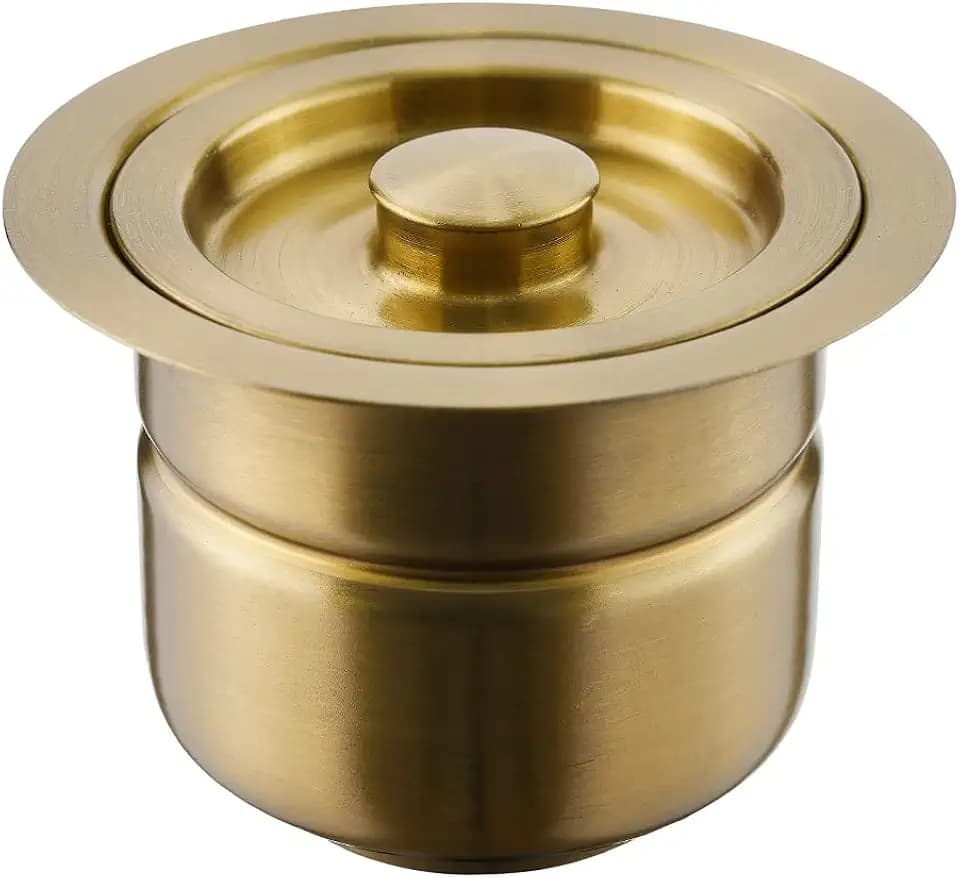 Swiss Madison Well Made Forever SM-KD243G, 4.5" Stainless Steel Basket Drain in Gold