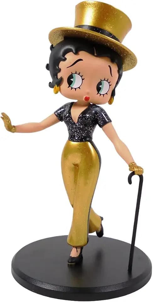 OPO 10 - Figurine Compatible with The Betty BOOP Dance Collection: Tap Dancing - Height 5 inches - BB216