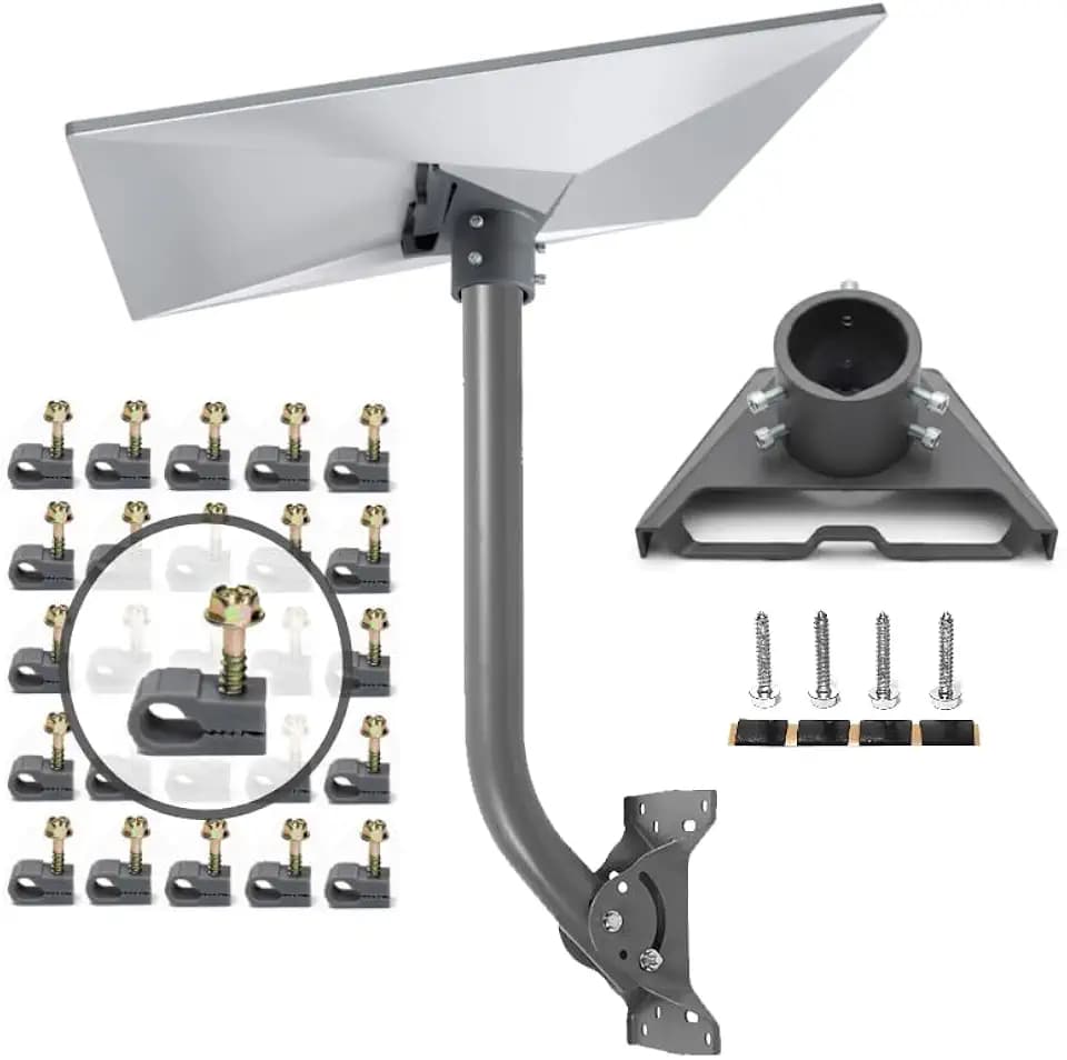 Starlink Generation 3 Roof and Wall Mount Kit Compatible with Gen3 / V3 Starlink Standard Dish