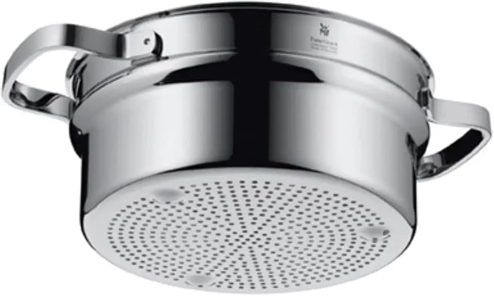 WMF Function 4 Gemüse-/ Kartoffeldämpfer 20 cm, Dampfgarer Einsatz für Topf, Dämpfeinsatz, Cromargan Edelstahl, spülmaschinengeeignet