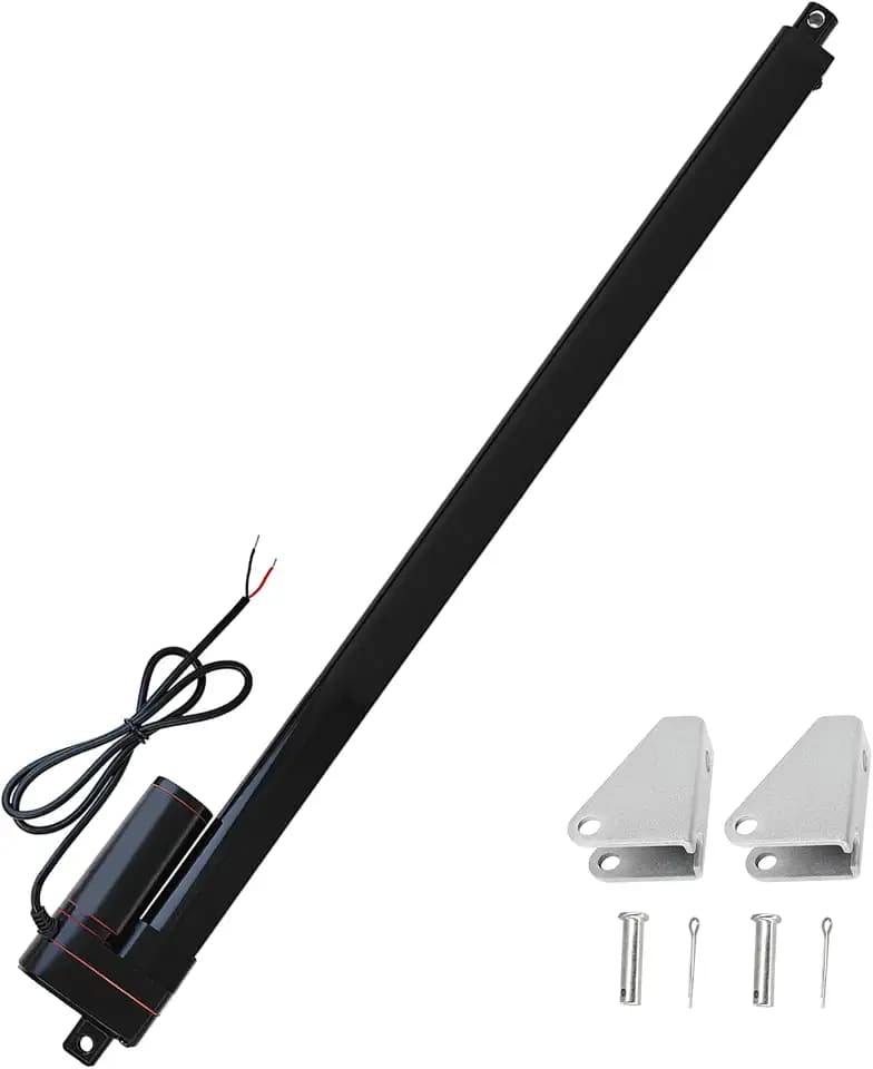 JQDML 24 Inch Stroke High Speed Linear Actuator 12V 88 lbs IP65 Waterproof