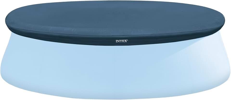 Intex 28020 Abdeckplane für Easy-Pool, blau , Ø 244cm