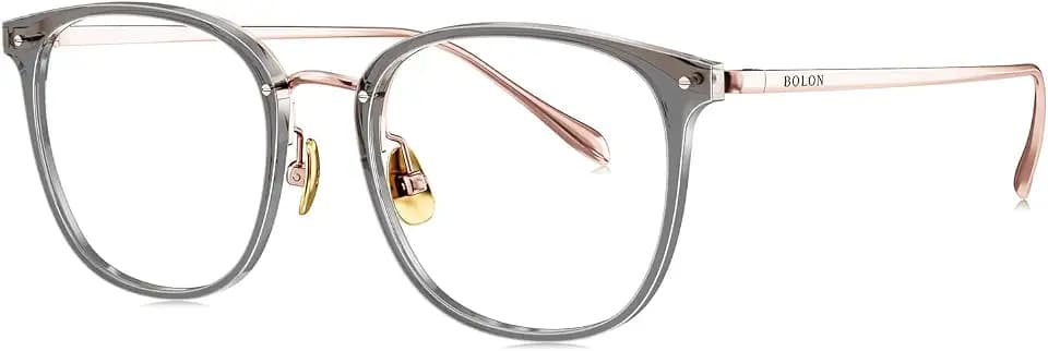 BOLON Unisex TR & Titanium Eyeglass Frames BT6025 Shinagawa 51mm