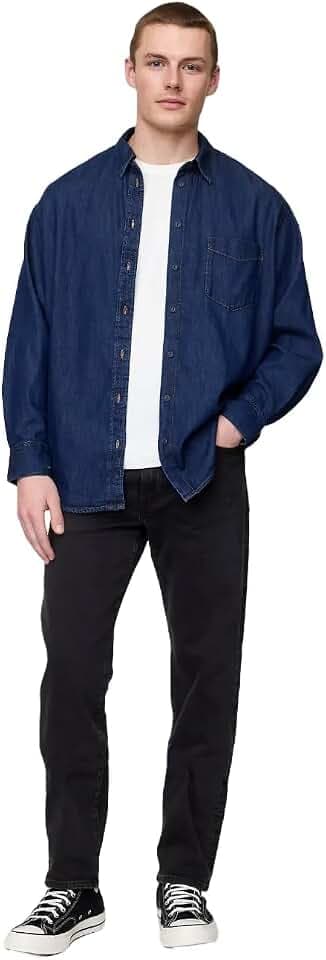 Gap Men's Straight Jeans with Gapflex
