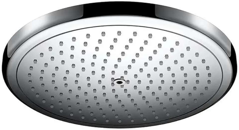 hansgrohe Croma Duschkopf 280 mm, Kopfbrause wassersparend, Chrom