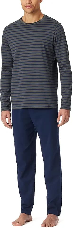 Schiesser Herren Langer Schlafanzug Pyjama Lang - 159633