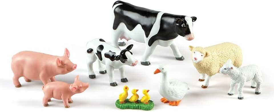 Learning Resources Jumbo Farm Animals Mommas and Babies