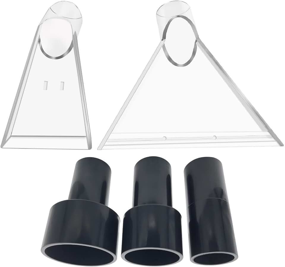 TunaMax Universal Work with All Wet Shop Vacs Clear Extractor Attachment