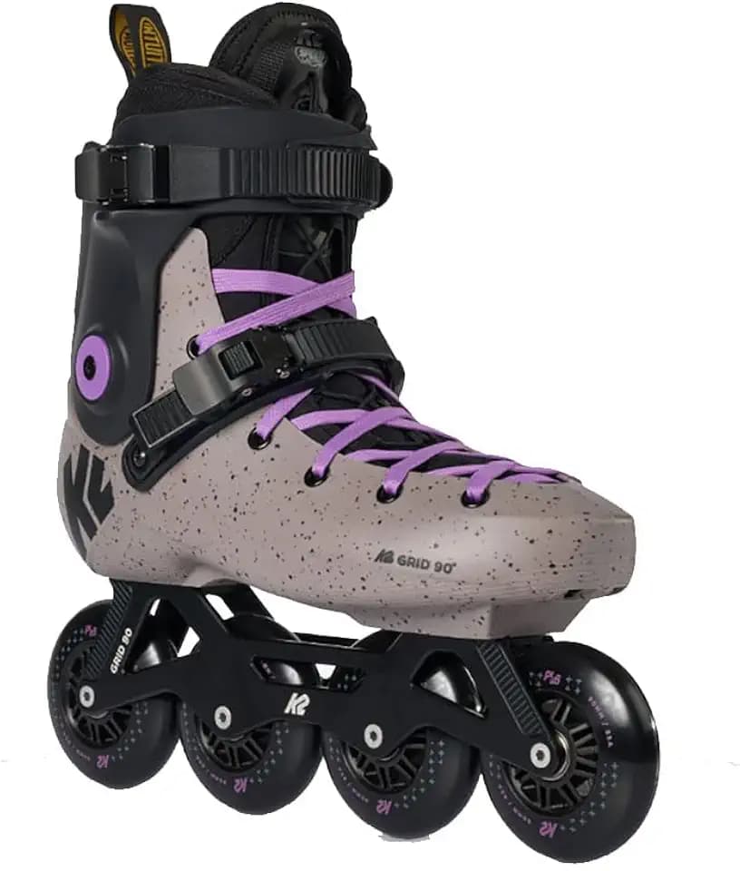 K2 Grid 90 Inline Skates for Men Women Adult, Unisex Urban Street Fitness Roller Skate Blades