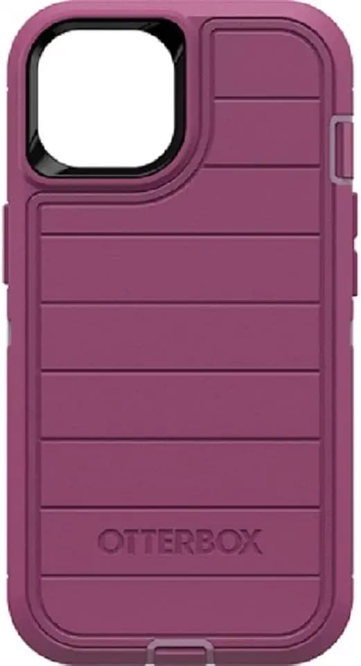 OtterBox Defender Series Screenless Edition Case for iPhone 13 (Only) - Case Only - Microbial Defense Protection - Non-Retail Packaging - Morning Sky (Pink)