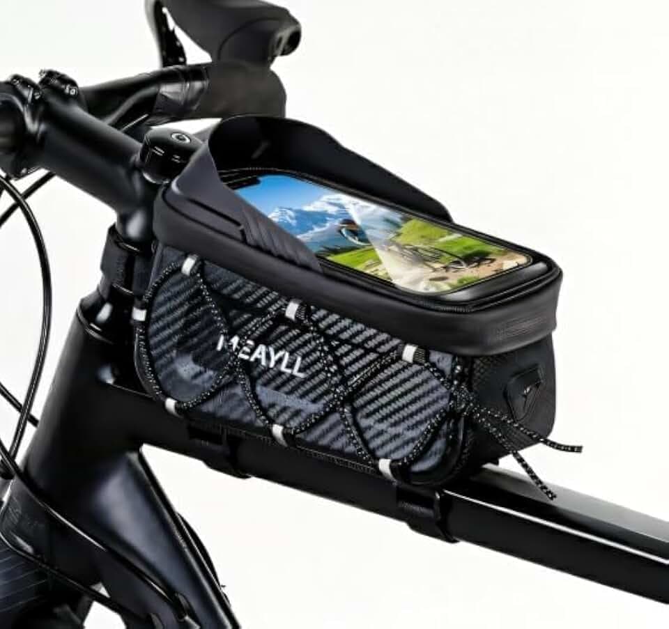 Fahrradtasche Rahmen, Wasserdicht Rahmentasche Fahrrad (1,6L)