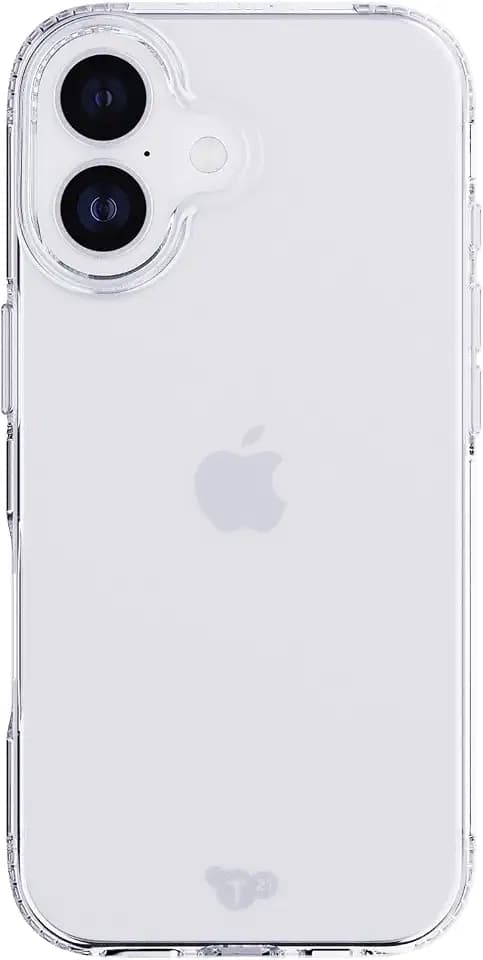 Tech21 EvoLite Case for iPhone 17 – Clear | Slim Protective Case | Impact Protection | Wireless Charging Compatible