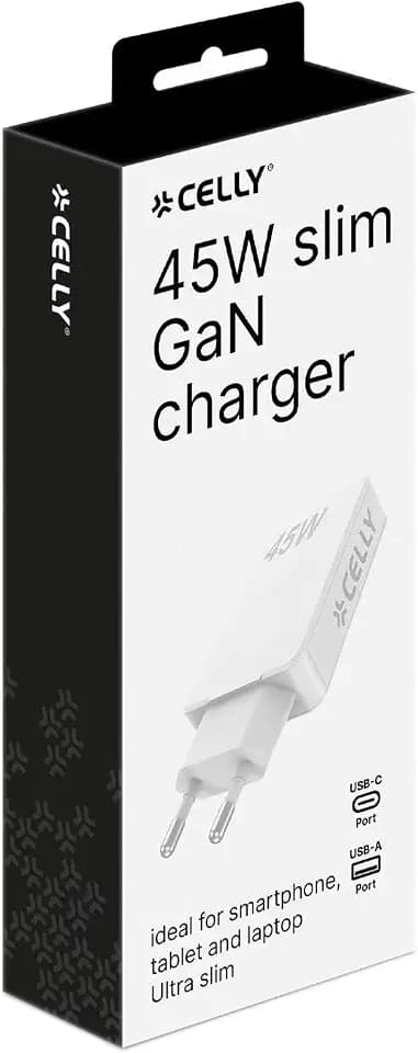 SLIMTC1C1A45W - 45W GaN Slim Wall Charger [Slim Collection]