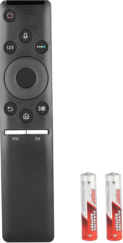 BN59-01298A RMCSPN1AP1 Voice Remote Control Compatible with Samsung Smart TV LED 4K Ultra HDTV UN49N8000FXZA UN65N8000FXZC UN49NU8000F UN55NU740DF QN49Q65FNFXZA Replacement Controller with Batteries