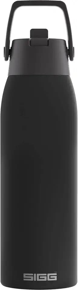 SIGG - Isolierte Trinkflasche - Thermosflasche Shield Therm FLIP - kohlensäurehaltige Getränke - Auslaufsicher - Spülmaschinenfest - BPA-frei - 90% recycelter Edelstahl - 750ML / 1L