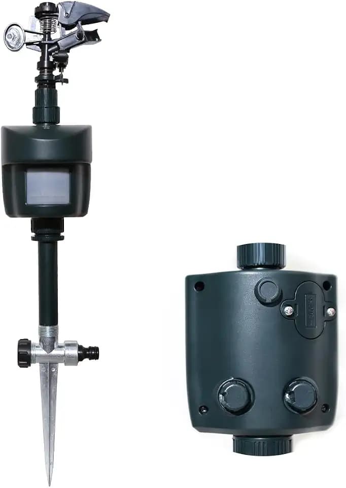 Motion Activated Sprinkler Day/Night Detection Modes Repellent Detector