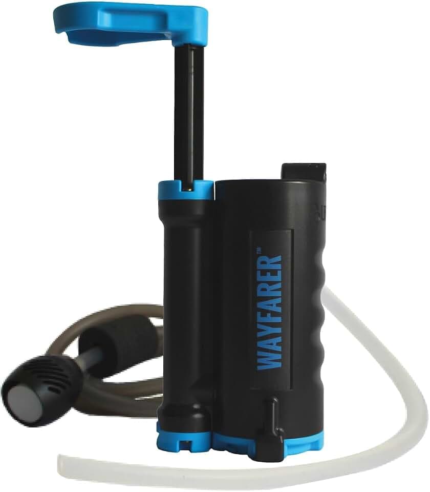 LIFESAVER Ultra Endurance Tragbare Wasserflasche, Filter-Set – Transparent