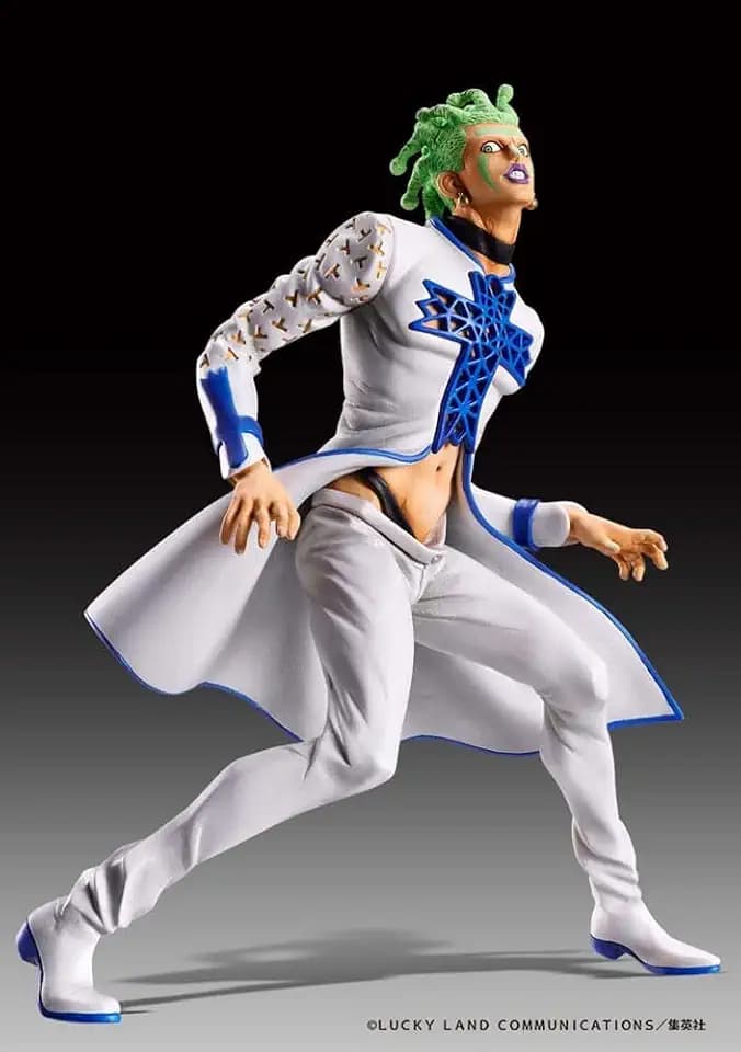 メディコス JoJo's Bizarre Adventure Part 5 Golden Wind Statue Legend PVC Statue Cioccolata 17 cm