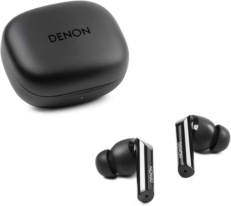Denon AH-C840NCW True Wireless In Ear Kopfhörer Bluetooth - Schwarz