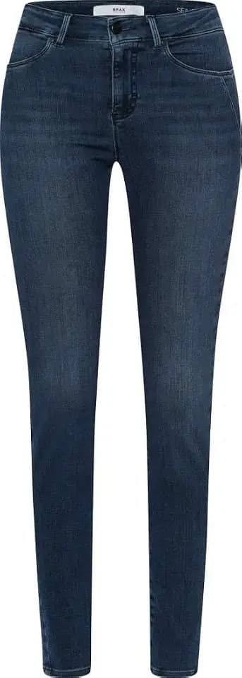 BRAX Damen Style Ana Push Up Sensation, Used Regular Blue, 38W / 30L