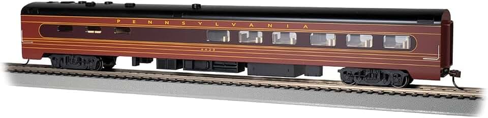 Bachmann Trains 85' Smooth-Side Dining Car PRR Fleet of Modernism HO Scale