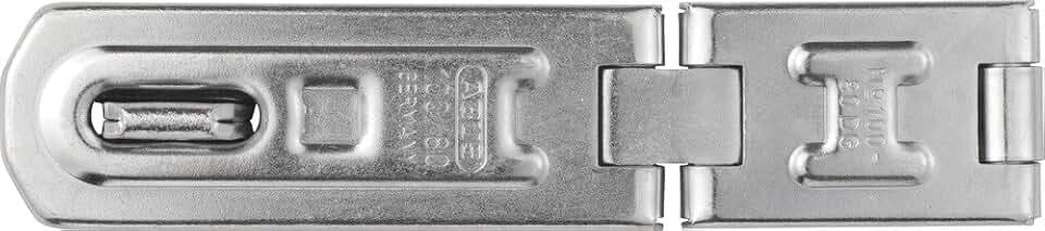 ABUS Doppelgelenk-Überfalle 100/80 - für Vorhängeschloss, Stahl
