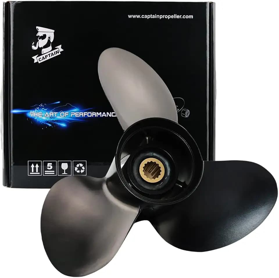 Boatman Outboard Propeller Compatible with Suzuki 70-140 HP, 15 Spline