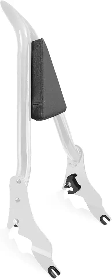 YHMOTO Detachable Sissy Bar Passenger Backrest 22" Inch Rear Pad Fit for Harley Touring Models 2009-2025 Road King Ultra CVO Limited Street Glide Road