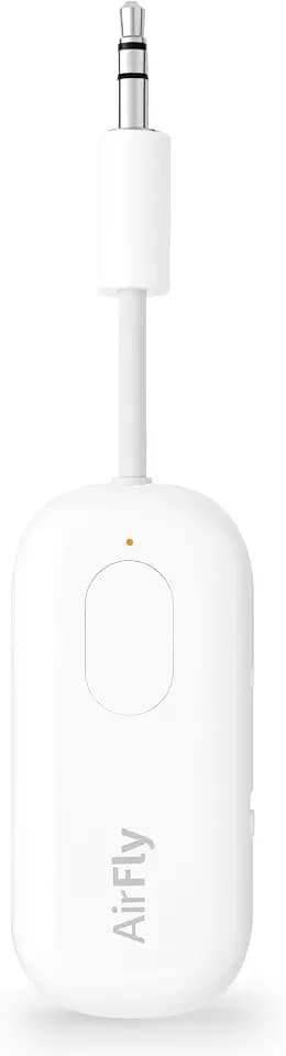 Twelve South AirFly Pro, Bluetooth Wireless Audio Transmitter, White