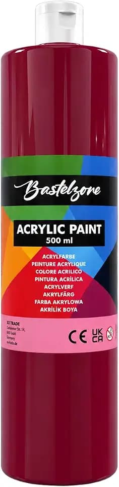 Acrylfarbe 500 ml - Bordeaux
