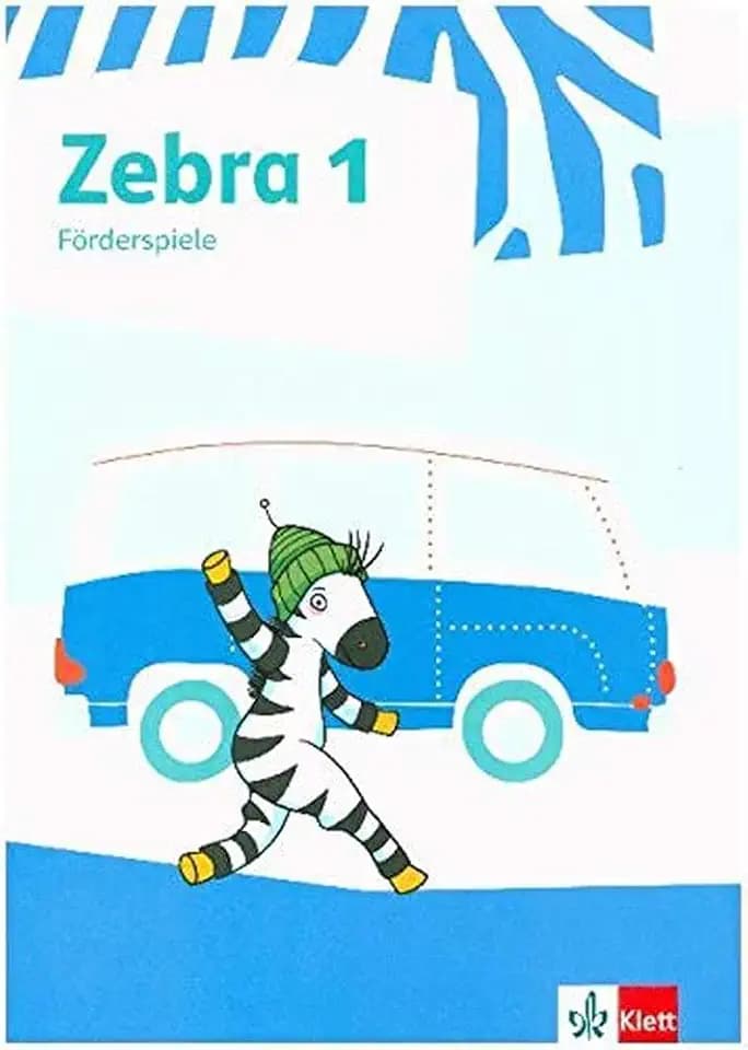 Zebra 1: Zebra 1 / 2. Förderspiele. Anfangsunterricht (Lernmaterialien)