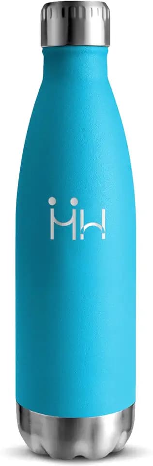 Trinkflasche Edelstahl Kinder 500ML, BPA-frei, Wasserflasche, Auslaufsichere Isolierflasche Doppelwandig, Thermosflasche, Trinkflasche Kohlensäure Geeignet, Flasche für Fitness, Schule, Kinder