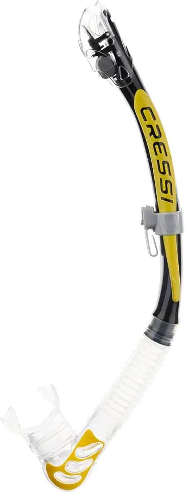 CRESSI Alpha Ultra Dry Snorkel - Trockenschnorchel zum Tauchen, Freitauchen und Schnorcheln, Einheitsgröße Unisex