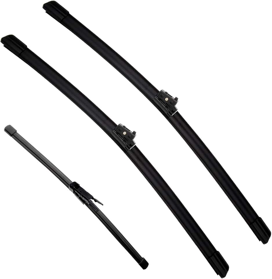 JustCar 3 wipers Replacement for Mercedes-Benz GLA250 GLA45 AMG 2016 2017 2018 2018 2020 2021, Windshield Wiper Blades Original Equipment Replacement - 24"/19"/12" (Set of 3)