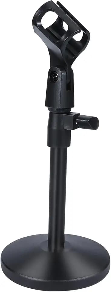 Tischmikrofonständer, Mikrofonständer mit Mikrofonklammer