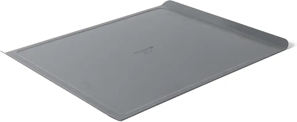 Calphalon Titan Steel Core PFA Free Nonstick 17 x 14 Cookie Sheet Baking Pan, Heavy Duty Reinforced Steel Bakeware for Even Heating, Oven Safe Baking Tray for Cookies