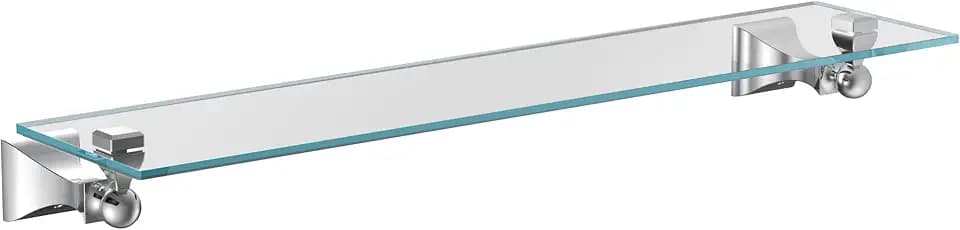Moen DN8390CH Retreat Glass Vanity Shelf, Chrome