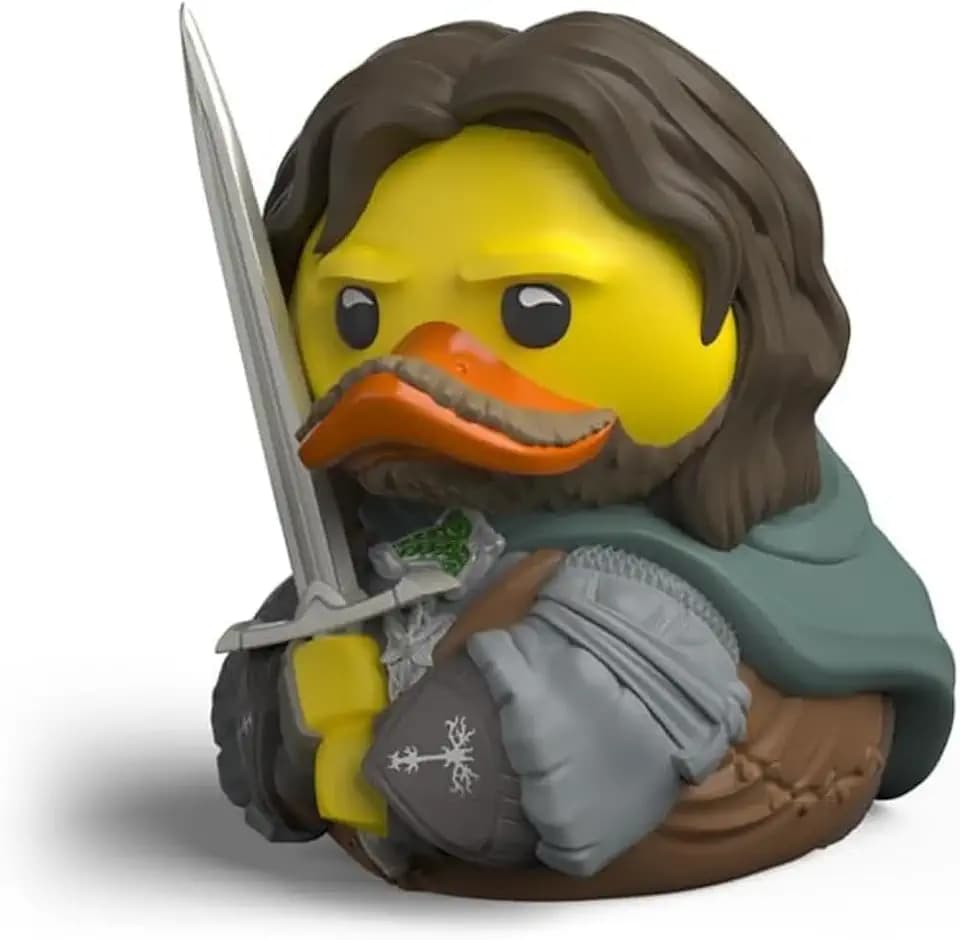 TUBBZ Box-Ausgabe Aragorn Sammler-Vinyl-Gummiente Figur - Offizielles Der Herr der Ringe Merchandise - Fernsehen, Filme & Videospiele