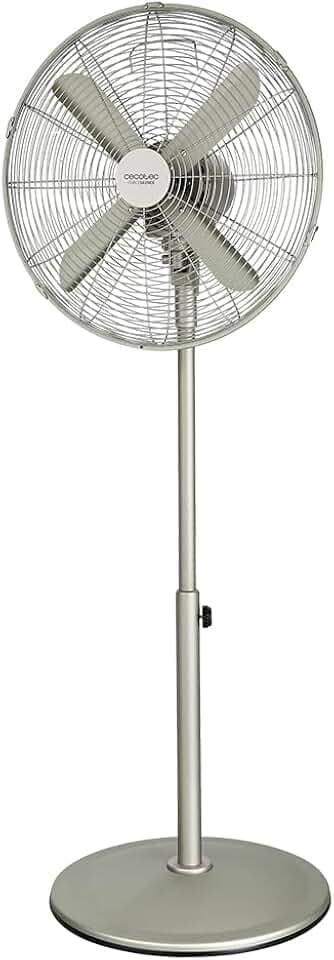 Cecotec Standventilator EnergySilence 610 Steelstyle, 50 W