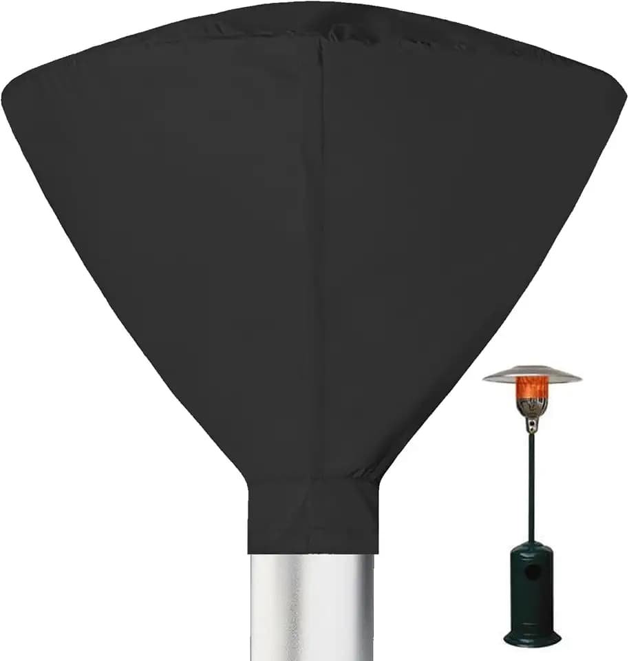 Hoypeyfiy 34 Inch Patio Heater Head Cover with Zipper