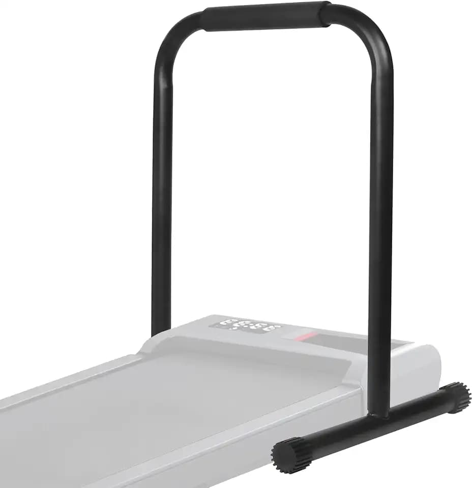Handle Bar for Walking Pad Only, Adjustable Handrail Height, Compatible with Walking Pad, Non-Slip Rubber Feet, Comfortable Absorbent Grip