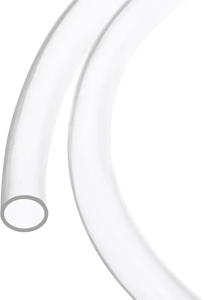 MECCANIXITY Clear PVC Tubing 3/4" ID 7/8" OD Plastic PVC Tube Flexible Water Hose 25ft for Industrial Tubing, Aquariums, 19mm x 22mm
